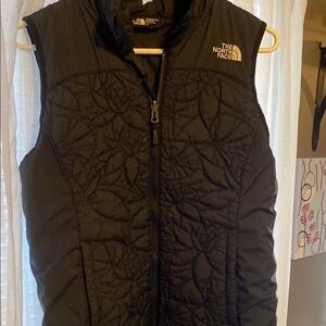 The North Face Black Quilted Vest